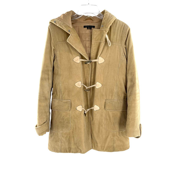 Theory Corduroy Y2K Coat With Toggle Buttons - Picture 1 of 9